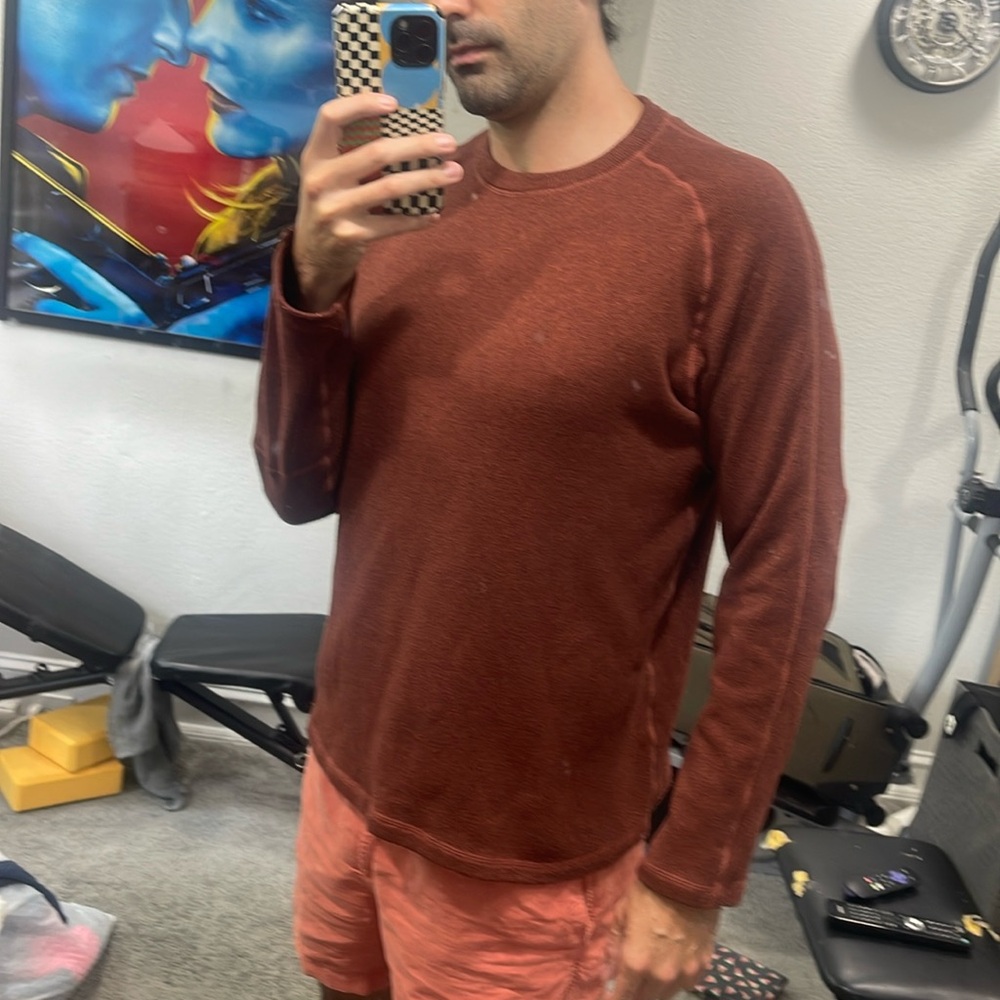 Red Eastern Mountain Sports sweater. Warm! 🔥